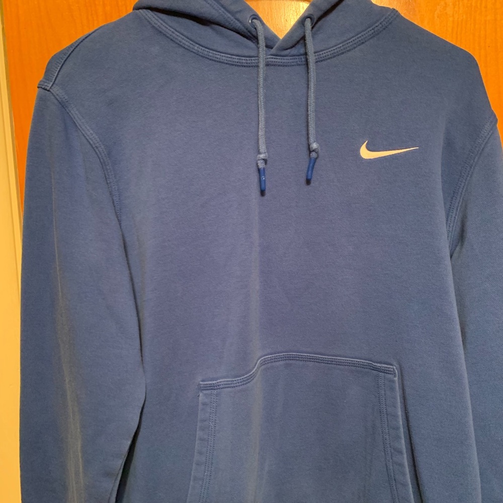 Blue Nike hoodie
